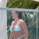 Kalani Hilliker – With Lexi Petzak in a bikinis by the pool in Miami - 454 x 667