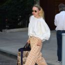 Gigi Hadid – Steps out for dinner at Hillstone in New York