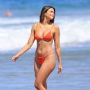 Jennifer Lahmers – In a bikini on the beach in Los Angeles - 454 x 681