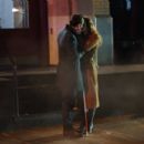 Margarita Levieva – Filming kissing scene for the upcoming ‘Daredevil Born Again’ series in NY - 454 x 303