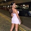 Nikita Jasmine – In a tiny pink dress at Dickens nightclub in Middlesbrough - 454 x 663