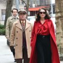 Diane Lane on the Set of Feud: Capote’s Women in New York - 454 x 644