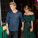 August 22, 2018 - Taylor Swift and Joe Alwyn outside a restaurant in New York