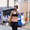 Olivia Wilde – Visit gym on a Memorial Day in Los Angeles