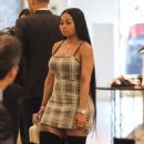Blac Chyna and Lira Galore at Saks Fifth Avenue in Beverly Hills, California - November 8, 2017