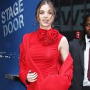 Hailee Steinfeld – In all red with fans at ‘Good Morning America’ in New York