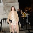 Alexa Chung – Arrives at Charles Finch and Chanel Pre-BAFTA party in London - 454 x 588