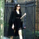 Famke Janssen – Dons all-black ensemble while out in New York