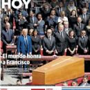 Pope Francis - Hoy Magazine Covers Magazine Cover [Spain] (27 April 2025)