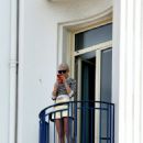 Caro Daur – Seen on the balcony of the Martinez Hotel in Cannes - 454 x 681