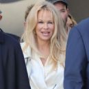 Pamela Anderson Promotes Her New Book Love, Pamela at The Grove Mall in Los Angeles