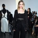 Elizabeth Lail attends the Self-Portrait front row during New York Fashion Week: The Shows at Gallery I at Spring Studios on February 9, 2019 in New York City