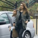 Jessica Alba and Honor Warren Go to a Party in Beverly Hills - 415 x 600