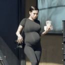 Bhad Bhabie – Shows her baby bump during a casual Los Angeles outing