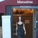 Zita Vass – In a black dress out for dinner at Matsuhisa in Beverly Hills - 454 x 681