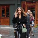 Leona Lewis – Stepping out at Heart radio studios in London - 454 x 753
