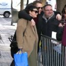 Celebs Stop by the ABC Studios - 412 x 600