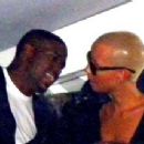 Amber Rose and Reggie Bush at the AXE Lounge in Southampton, New York - July 3, 2010 - 290 x 213