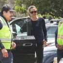 Jennifer Garner – With her three kids at Soho House in Malibu