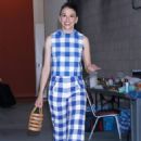 Sutton Foster – Exits Live with Kelly and Ryan in New York - 454 x 669