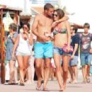 Malena Costa and Mario Suarez Mata in Ibiza
