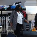 Kate Hudson and Octavia Spencer – On set of ‘Truth Be Told’ in Los Angeles