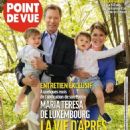 La Grande-Duchesse María Teresa de Luxembourg - Point de Vue Magazine Cover [France] (21 May 2025)
