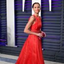 Minnie Driver in Carolina Herrera Dress : 2019 Vanity Fair Oscar Party