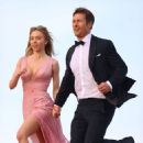 Sydney Sweeney – With Glen Powell filming scenes for their upcoming film in Sydney