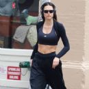 Amelia Hamlin – Shows her abs after a gym workout in Manhattan’s SoHo area - 454 x 757