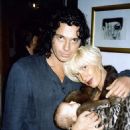 Michael Hutchence, Paula Yates and their daughter Tiger Lily - 454 x 571