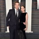 David Benioff and Amanda Peet: 2016 Vanity Fair Oscar Party Hosted By Graydon Carter - Arrivals