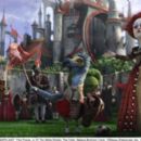 Film Frame (L-R) The White Rabbit (voiced by Michael Sheen), The Dodo (voiced by Michael Gough), Helena Bonham Carter ©Disney Enterprises, Inc. All Rights Reserved.