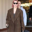 Hailey Baldwin – Leaves Barnes and Noble with Justin Bieber in LA