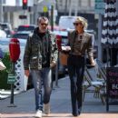 Laeticia Hallyday – With boyfriend actor Jalil Lespert on a walk in Los Angeles - 454 x 517
