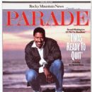 Denzel Washington - Parade Magazine Cover [United States] (12 April 1987)
