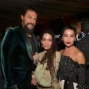 Jason Momoa, Lisa Bonet and Zoe Kravitz At The 77th Golden Globe Awards (2020) - 454 x 360