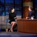 Alexandra Daddario - Late Night with Seth Meyers - Season 4 - 454 x 303