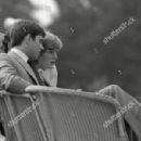 Lady Diana Spencer attends the Cartier International polo match on Smith's Lawn, Windsor, days before her wedding to Prince Charles - 26th July 1981 - 454 x 300