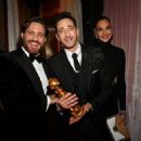 Adrien Brody, Edgar Ramirez and Gal Gadot - The 82nd Golden Globe Awards - 454 x 324