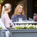 Chrishell Stause – With Emma Hernan seen during lunch in West Hollywood