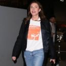 Christa Miller – With Bill Lawrence at Charlotte Lawrence show in Los Angeles - 454 x 636