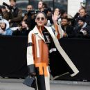 Araya Alberta Hargate – Arriving to Fendi Couture SS24 Show during the Haute Couture Week in Paris - 454 x 681