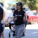 Beth Dover – Seen at picket lines at Universal Studios in Universal City