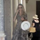 Elle Macpherson Leaves Her Hotel in Seville 06/16/2022 - 454 x 656