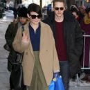 Celebs Stop by the ABC Studios - 383 x 600