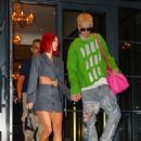 Megan Fox – And Machine Gun Kelly Ent to a Nobu restaurant in New York City - 454 x 636