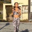 Chantelle Connelly in Gym Outfit – Workout in Istanbul - 454 x 653