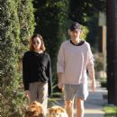 Aubrey Plaza – With husband Jeff Baena out in Los Angeles - 454 x 681