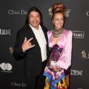 Robert Trujillo and Chloé Barthelemy attend The Recording Academy And Clive Davis' 2019 Pre-GRAMMY Gala at The Beverly Hilton Hotel on February 9, 2019 in Beverly Hills, California - 400 x 600